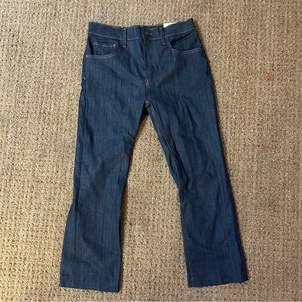 NWT ZARA Women's Size 6 High Rise Slim Fit Bootcut Jeans